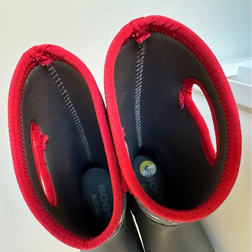 Bogs Winter Snow Boots K Durham Grasp Waterproof Insulated Shark Youth Size 3 - Picture 13 of 17